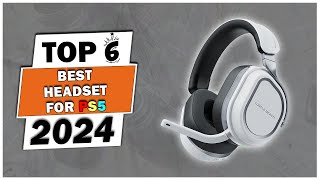 Top 6 Best PS5 Gaming Headsets 2024 – Ultimate Sound Comfort amp Compatibility [upl. by Assirim624]