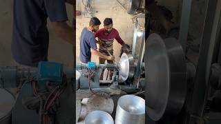 The process of making stainless steel large bowl shortsfeed amazing utensils [upl. by Bergeron]