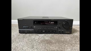 Technics SAGX350 Home Theater Surround Receiver [upl. by Esten]