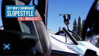 Jeep Men’s Snowboard Slopestyle FULL COMPETITION  X Games Aspen 2022 [upl. by Desdemona]