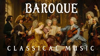 3 Hours With The Best Baroque Classical Music Ever  Focus Reading Recharge Studying Relaxing Music [upl. by Evans]