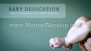 Baby Dedication Newborn Feet Church Announcement Loop [upl. by Hekking]