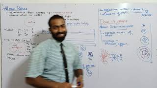 L7 Atomic radius  Explaintion of atomic radius in chemistry  trend in periodic table [upl. by Edana]