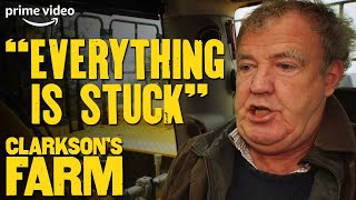 Jeremy Clarksons Biggest Mishaps  Clarksons Farm  Prime Video [upl. by Wsan]