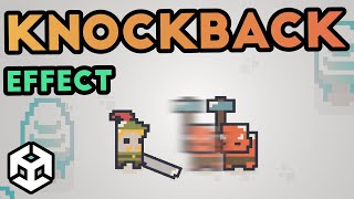 How to create knockback in Unity [upl. by Esimehc]