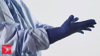 Protexis™ Surgical Gloves How to SelfDon [upl. by Jordon]