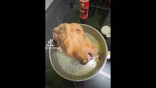 marinating goat head [upl. by Dove]