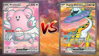 Pokemon TCG Live Blissey EX Joltik VS Raging Bolt EX Ogerpon EX [upl. by Constancia477]