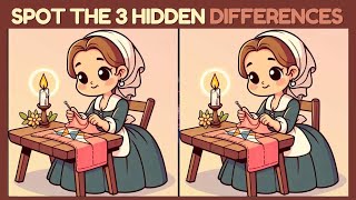 Find the 3 Differences in 90 Seconds Challenge [upl. by Alrahc]