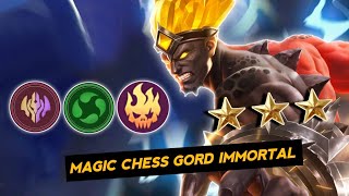 MAGIC CHESS AUSTUS SKILL 2 HYPER GORD IMMORTAL ONE HIT  MOBILE LEGENDS MAGIC CHESS [upl. by Euqnimod32]