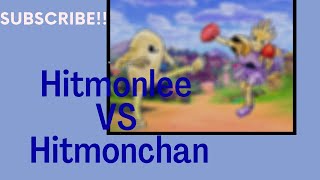 Drawing Hitmonlee VS Hitmonchan [upl. by Lindy251]