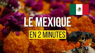 VISITER LE MEXIQUE en 2 minutes [upl. by Atekihs]