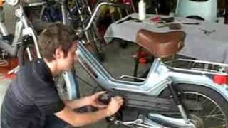 How to Fix a Moped  How to Remove a Moped Carburetor [upl. by Olsewski686]