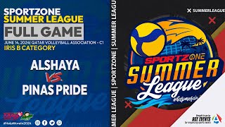 Full Game AlShaya vs Pinas Pride Iris B Category  June 14 2024 [upl. by Pani39]