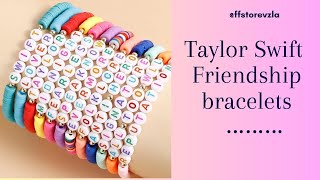 Tutorial diy Making friendship bracelets taylor swift brazaletes de la amistad [upl. by Natassia]