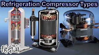 Refrigeration Compressor Types Explained in HINDI Science Thursday [upl. by Borek]