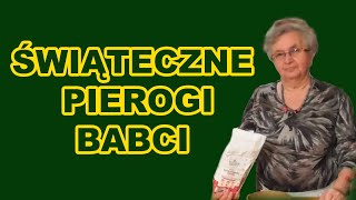 Pierogi babci z kapustą i grzybami wigilijne  NAJLEPSZE [upl. by Nataline734]