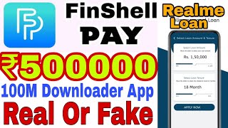 What is finShell Pay  how to use FinShell pay  Realme new app FinShell Pay 🔥 VDTamil VDT loan [upl. by Lamson187]