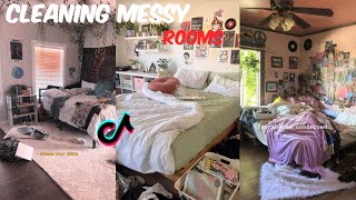 CLEANING MY MESSY ROOM 🧹 Aesthetic TikTok Room Transformations [upl. by Llehsor988]