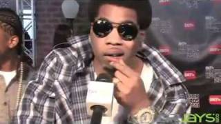 Webbie Cuttin Up 2011 BET Hip Hop Awards [upl. by Ahsuas]