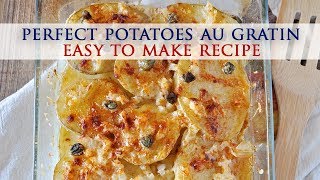 Easy Potatoes Au Gratin Recipe with a Spanish Twist [upl. by Charteris]