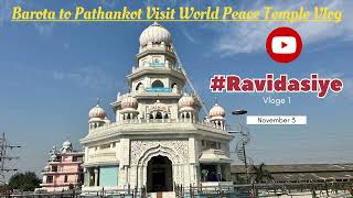 Jagat Giri Aashram pathankot vlog Shri Guru Ravidas Ji ravidasiye [upl. by Jordison282]