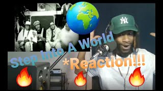 KRSONE  STEP INTO A WORLD RAPTURES DELIGHT MUSIC VIDEO REACTION [upl. by Herta]