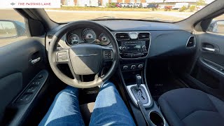 2012 Chrysler 200 LX POV Test Drive [upl. by Annoek]