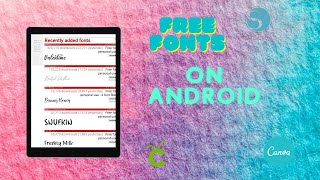 HOW TO DOWNLOAD FONTS ON TABLET FROM DAFONT  2021 DAFONT TUTORIAL  UPLOAD TO CANVA amp CRICUT DESIGN [upl. by Ogren]