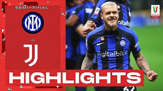 InterJuventus 10  Nerazzurri Head To Final Goal amp Highlights  Coppa Italia Frecciarossa 202223 [upl. by Nylyrehc]