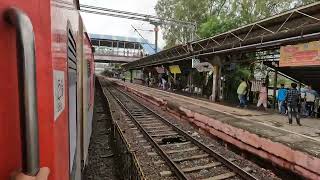 12490 Dadar  Bikaner Express Skipping Naigaon Stn  Ignore Mic Quality [upl. by Nesila799]