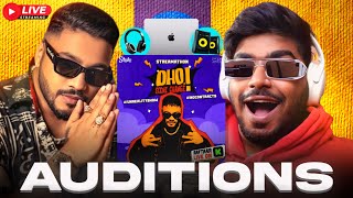 GOOD MORNING  OHO SCENE CHANGE RAP CONTEST LIVE AUDITIONS PART 4 raftaarmusic SamxShedy [upl. by Nappy]