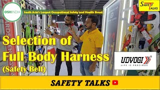 Selection of Full body harness  Safety Talks in Hindi [upl. by Jacob]