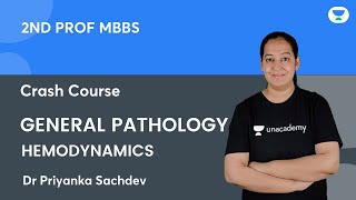 2nd Prof MBBS Crash Course  General Pathology Hemodynamics  Dr Priyanka Sachdev [upl. by Vinnie]