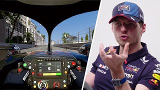 Avoid The Walls in Monaco 👀  Oracle Virtual Lap [upl. by Meill]