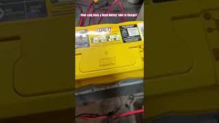 How Long Does a Dead Battery Take to Charge [upl. by Hube948]