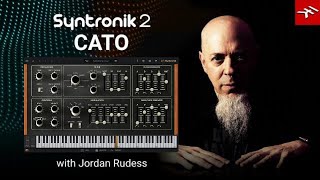 Jordan Rudess plays the CATO modern virtual synthesizer from Syntronik 2 [upl. by Iroc45]