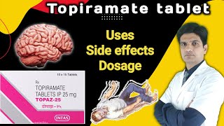 Topiramate 25 mg tablet uses  Topiramate 50 mg tablet  Topaz 25 mg tablet [upl. by Eleynad118]