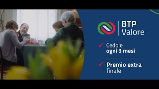 Dal 26 febbraio al 1 marzo torna il BTP Valore cedole trimestrali ed extra premio finale [upl. by Winola]