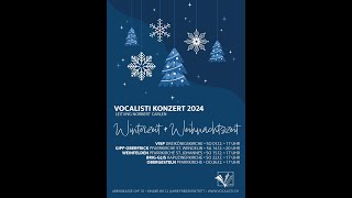 Vocalisti Weihnachtskonzerte 202401 [upl. by Yrod554]