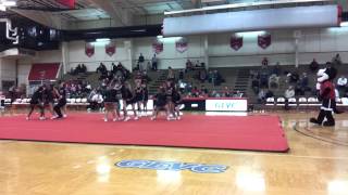 Maryville University Cheerleaders and Louie [upl. by Aynam]