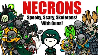 NECRONS Literally the Strongest Faction  Warhammer 40k Lore [upl. by Lorrimer]