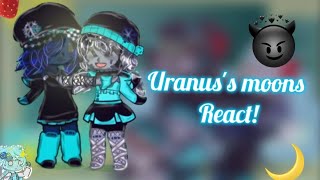 Uranuss moons react💫❄️GCSolarballsshort [upl. by Ahseken]