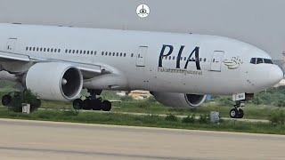 Green Plane Spotting amp Aircraft Marshalling at Karachi Airport [upl. by Azne]