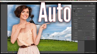 The HIDDEN AUTO Trick in LIGHTROOM [upl. by Toomin76]