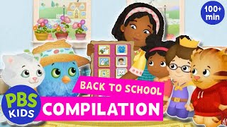 Daniel Tigers Neighborhood Compilation  Back to School  PBS KIDS [upl. by Hattie]