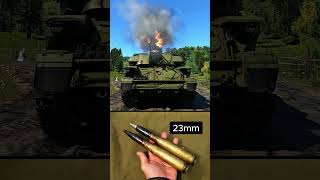 Anti Air Ammo Size 🚀💥 warthunder SPAA antiaircraft militaryvehicle [upl. by Yrrad]