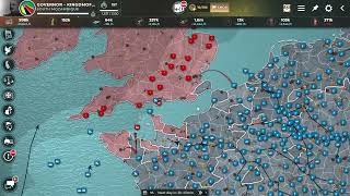 Supremacy 1914 Part 91 Rajputana vs Amazonas railguns VA scared to invade 150 points to victory [upl. by Neelyar]