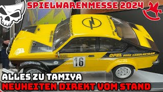 Messe Neuheiten 2024 der Tamiya Stand aus Nürnberg Opel Kadett Citroen DS TRF 421XM01 Pro und mehr [upl. by Anaillil]