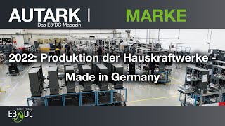 2022 Produktion Hauskraftwerke  Made in Germany [upl. by Adnuhsar]